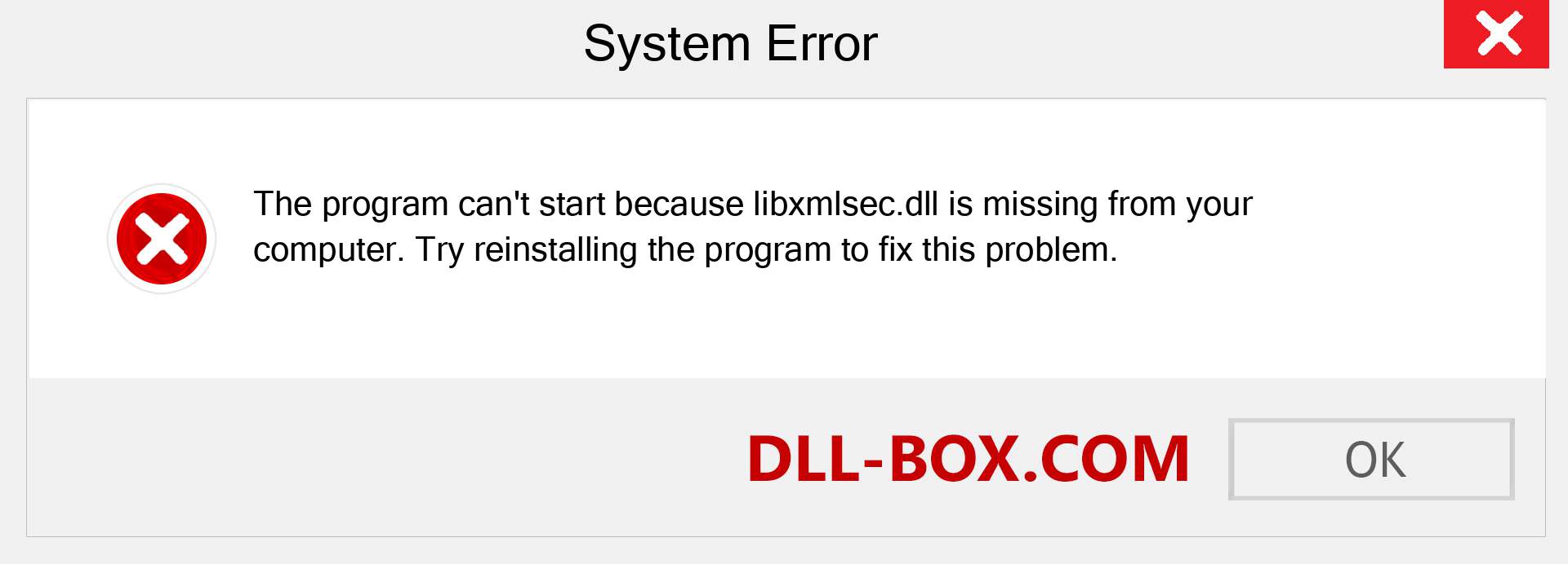  libxmlsec.dll file is missing?. Download for Windows 7, 8, 10 - Fix  libxmlsec dll Missing Error on Windows, photos, images