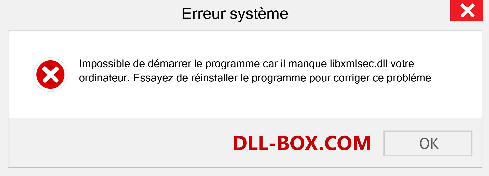 Le fichier libxmlsec.dll est manquant ?. Télécharger pour Windows 7, 8, 10 - Correction de l'erreur manquante libxmlsec dll sur Windows, photos, images